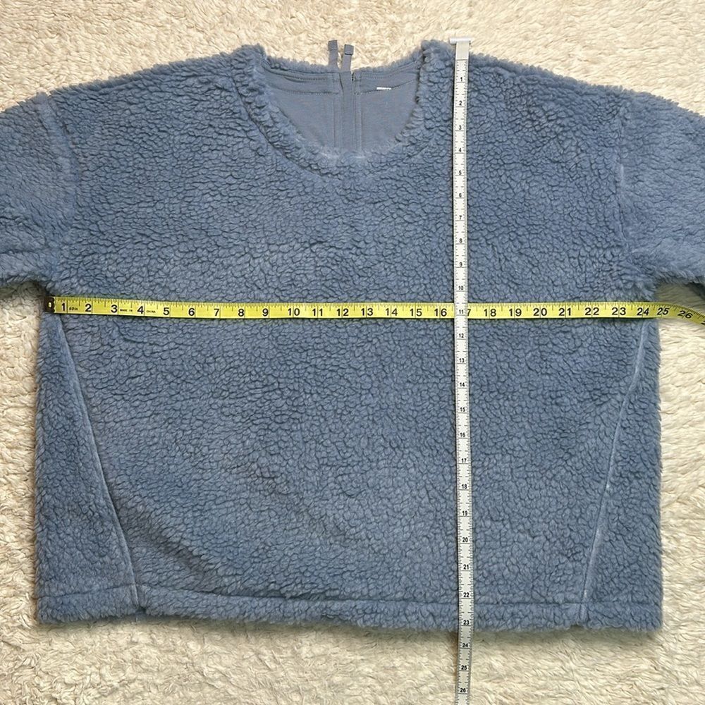 Lululemon Wool Whenever Crew in Chambray Size 12 - Picture 5 of 9